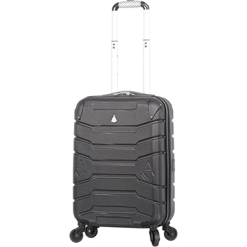 Aerolite Lightweight 4 Wheel ABS Hard Shell Spinner Luggage (21” Cabin , 25” Medium Hold, 29” Large Hold) With inbuilt USB Port (21"), Inbuilt Luggage Scale (25" & 29"), Charcoal